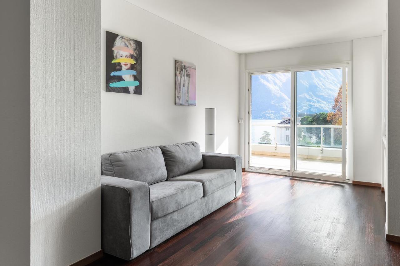Maraini 15 By Quokka 360 - Bright Flat With Lake View 루가노 외부 사진